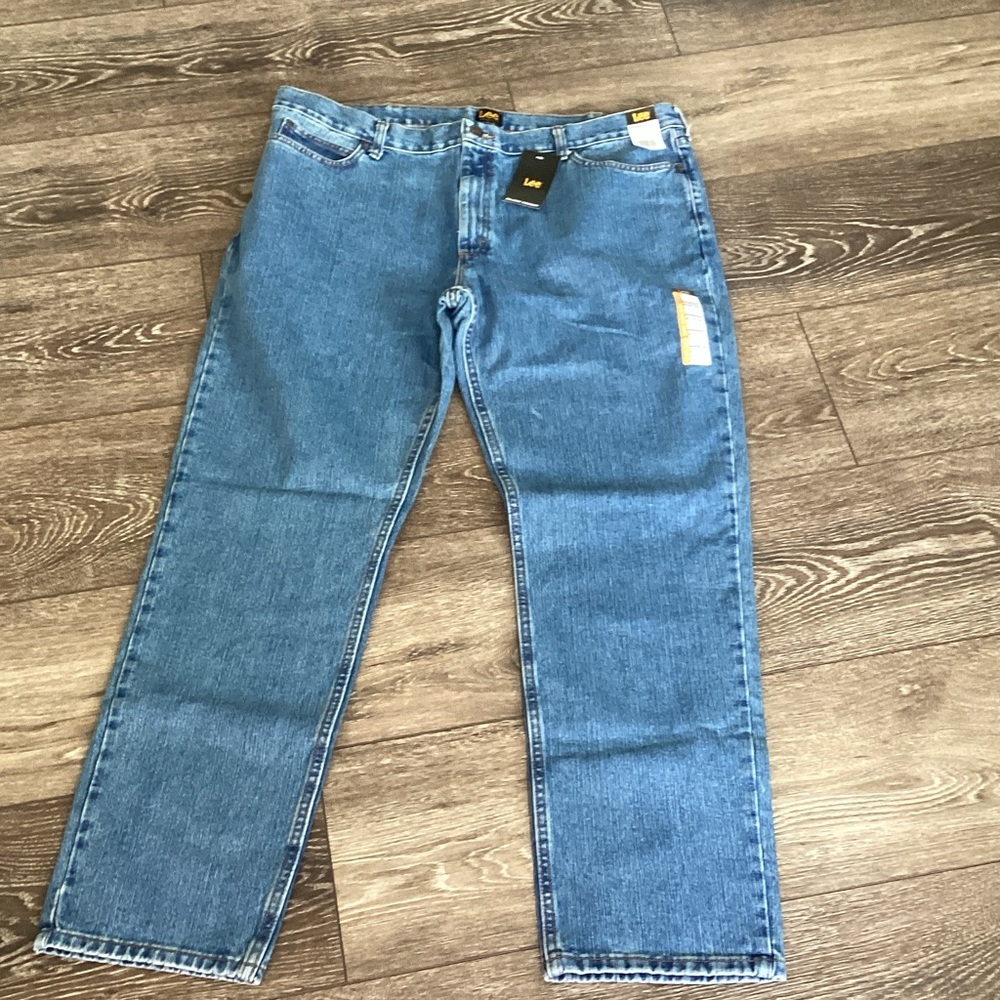 Lee Men's Classic Denim Straight Jeans